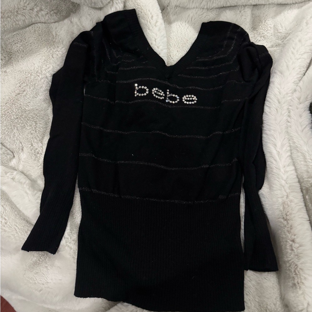 Embellished Bebe sweater